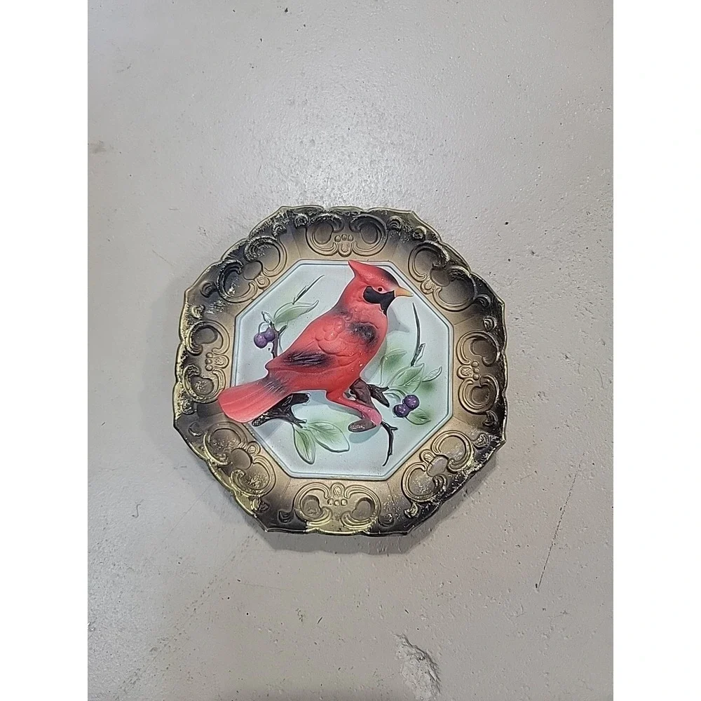 Vintage 3D JAPAN Set of Songbirds 6 1/2
